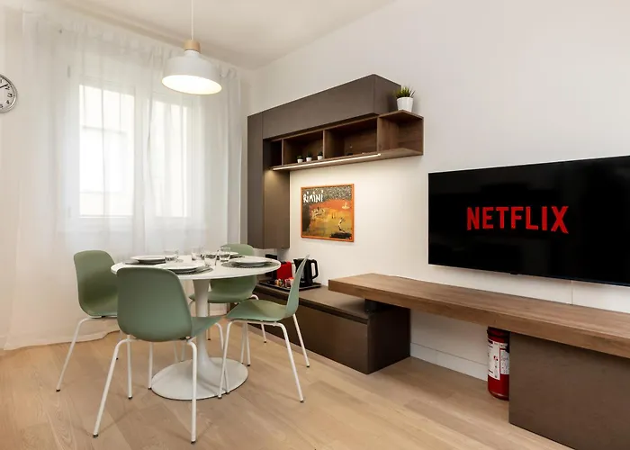 Apartmán Modern 2-bed Flat, 250m From Sea Rimini